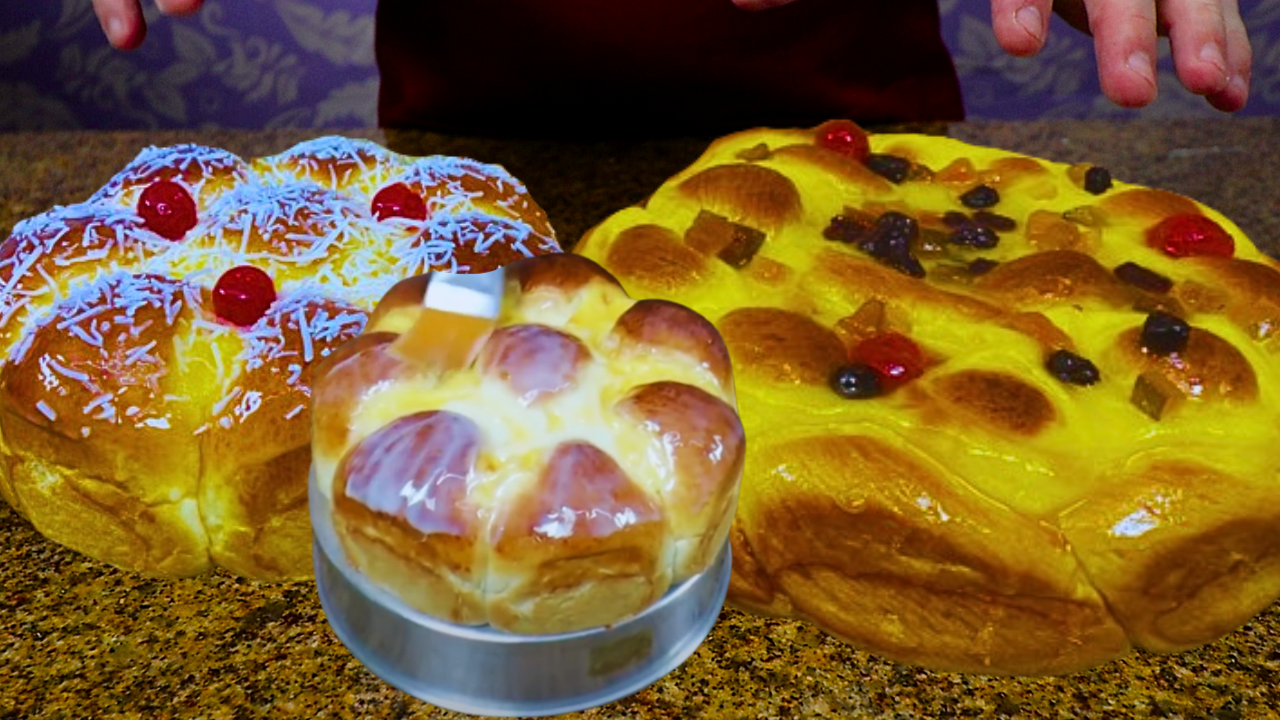 Receita de pão doce