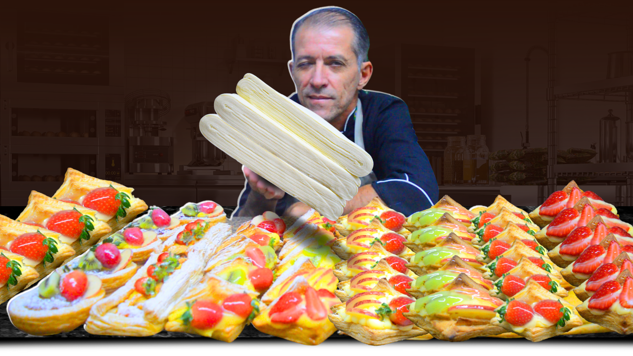 Receita de massa folhada