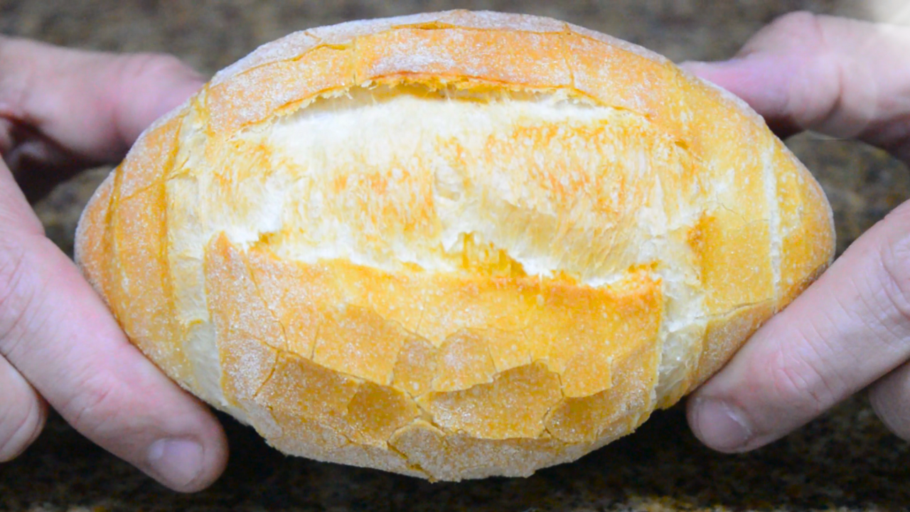 Receita de Pão francês