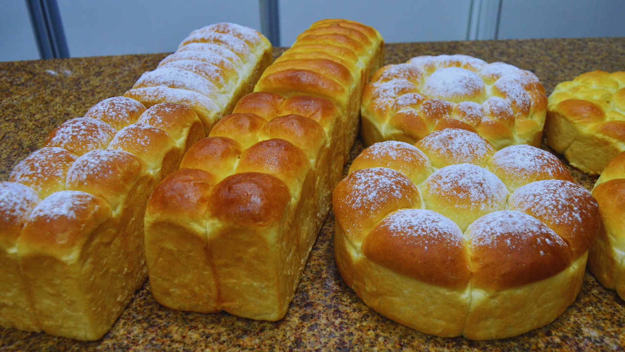 Receita de pão caseiro