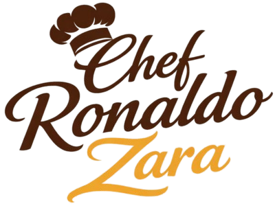 Logomarca Chef Ronaldo Zara confeitaria profissional